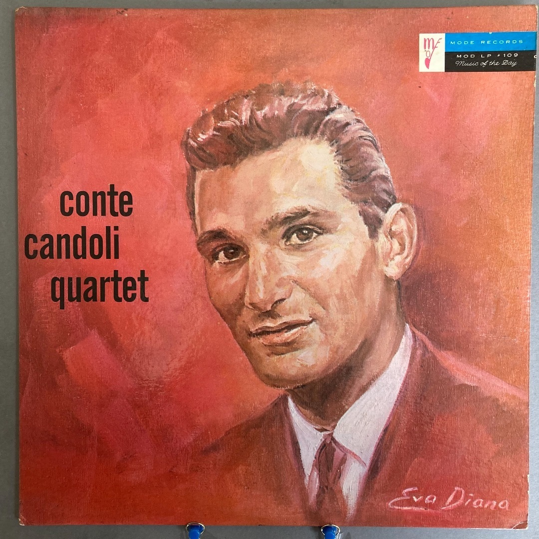 (No1299)コンテ・カンドリのカルテット作品でスインギーで張りのある歯切れの良いTPソロの優良盤!! jazz魅力名盤美盤